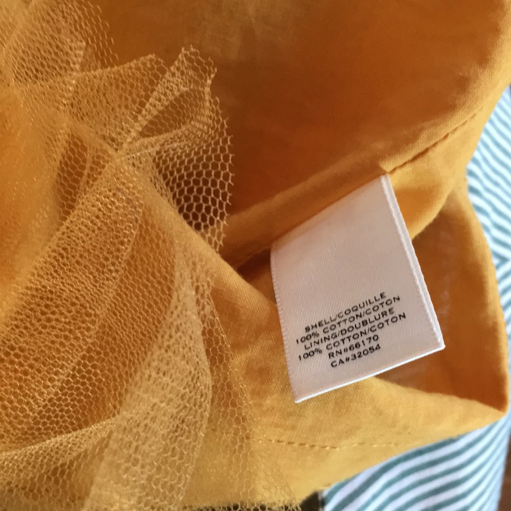 Moulinette Soeurs airplane pinstripe dress cotton summer sundress ✈️ - Picture 15 of 17